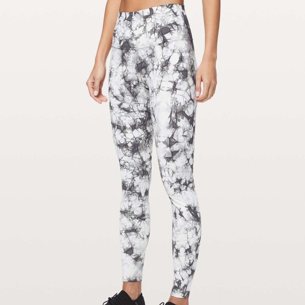Lululemon Wunder Under High-Rise Tie Dye Leggings Size 4